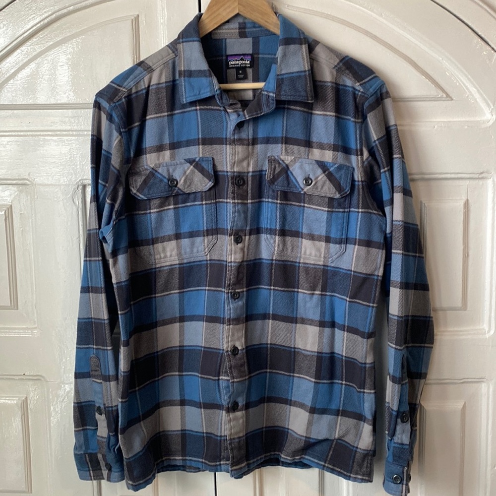 Patagonia Organic Cotton Flannel Shirt, Medium